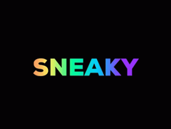 Sneaky Word Artwork GIF