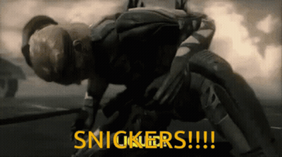 Snickers Advertisement Man In Helmet GIF