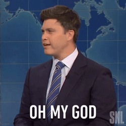 Snl Colin Jost Oh My God Meme GIF