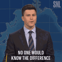 Snl Colin Jost Same Same But Different GIF
