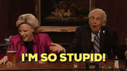 SNL Host Admitting He Is Stupid GIF