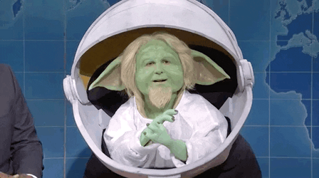 SNL Yoda I Love Everybody Even My Haters GIF