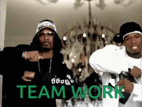 Snoop Dogg And 50 Cent Standing Together GIF