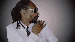 Snoop Dogg Brushing His Shoulder GIF