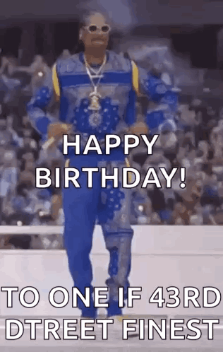 Snoop Dogg Dancing And Saying Happy Birthday GIF