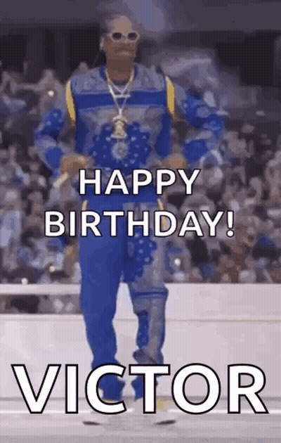 Snoop Dogg Dancing And Saying Happy Birthday Victor GIF