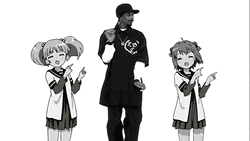 Snoop Dogg Dancing With Anime Girls GIF