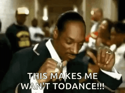 Snoop Dogg Eating Food With Fork GIF
