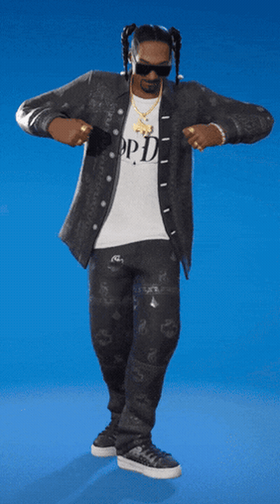 Snoop Dogg In Sunglasses And OPD Shirt GIF