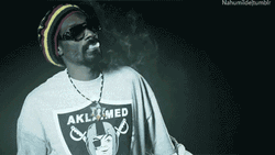 Snoop Dogg Inhaling Back Smoke GIF