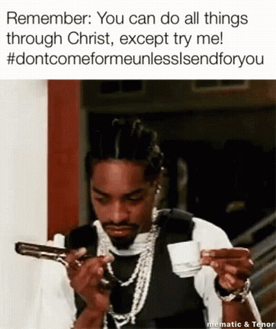 Snoop Dogg Is Holding A Gun And A Cup Of Coffee In This Meme . GIF
