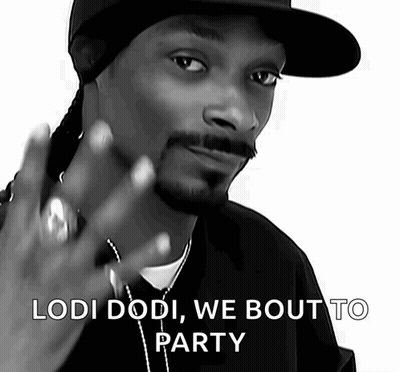 Snoop Dogg Lodi Dodi Party Black And White GIF