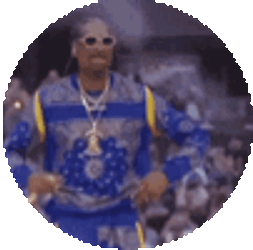 Snoop Dogg Rap Sticker GIF