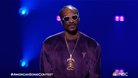 Snoop Dogg Shrugs GIF
