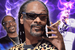Snoop Dogg Smoking A Cigarette GIF