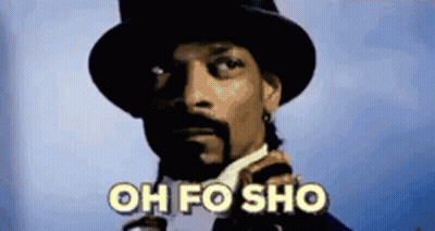 Snoop Dogg Top Hat Tie Smoking Pipe GIF
