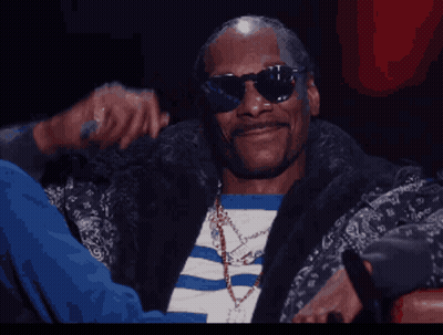 Snoop Dogg Wearing Sunglasses And A Fur Coat GIF