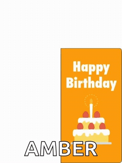 Snoopy And His Friends Are Celebrating Amber 'S Birthday By Holding A Birthday Cake . GIF
