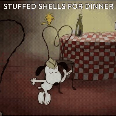 Snoopy And Woodstock Dancing GIF