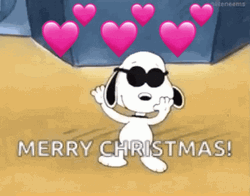 Snoopy Christmas Cool Dance GIF