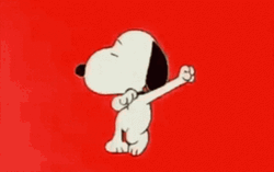 Snoopy Dancing Cute Dance Moves GIF