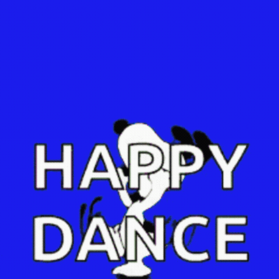 Snoopy Dancing Happy Dance GIF