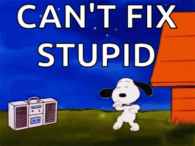 Snoopy Dancing In Front Of Boombox GIF
