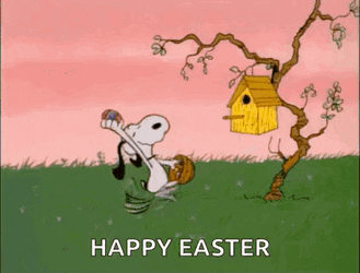 Snoopy Easter Egg GIF