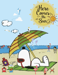 Snoopy Here Comes The Sun GIF