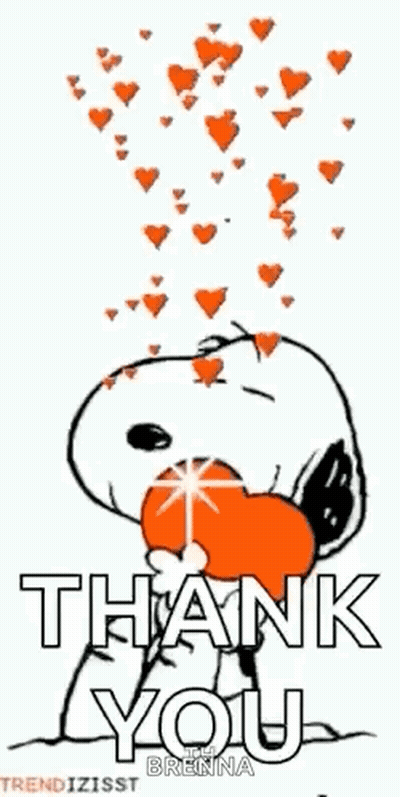 snoopy is holding a heart in his mouth and hearts are falling out of his mouth .