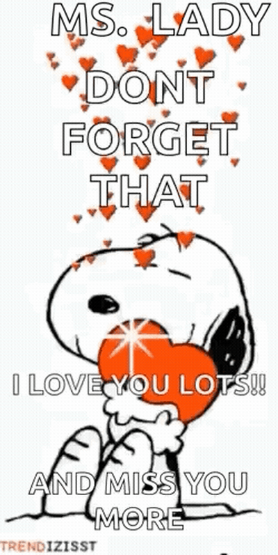 Snoopy Love GIF