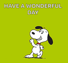 Snoopy Moon Walking Wonderful GIF