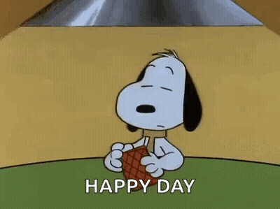 Snoopy Playing Poker GIF