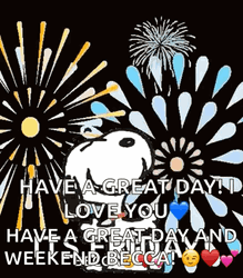 Snoopy Saturday A Great Weekend Of Becca GIF
