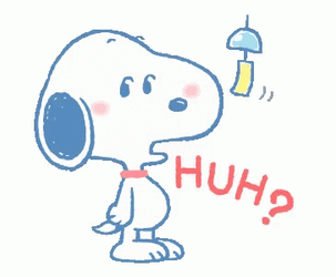 Snoopy Saturday Huh GIF