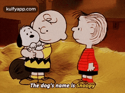 Snoopy Smiling How You Doing GIF