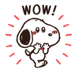 Snoopy Sticker GIF