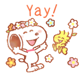 Snoopy Sticker GIF