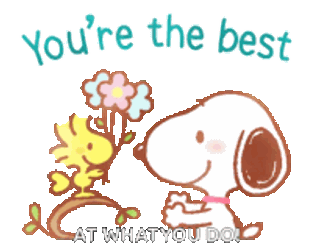 Snoopy Sticker GIF