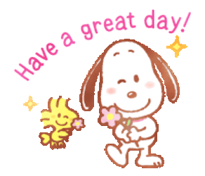 Snoopy Sticker GIF