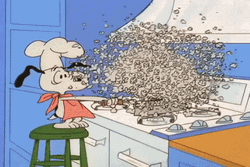 Snoopy Thanksgiving Sweet Snacks GIF