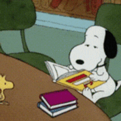 Snopi Lendo Snoopy GIF