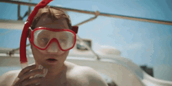 Snorkeling Ed Sheeran Khalid GIF