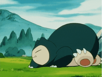 Snorlax Crawling GIF