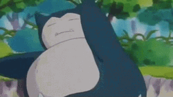 Snorlax Doing Stretching
