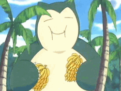 Snorlax Love For Banana Compilation