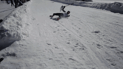 Snow Racing GIF