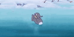 Snow Thumper Ice Slide GIF