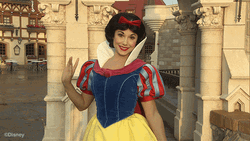Snow White At Disneyland GIF