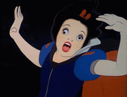 Snow White Rolling Eyes GIF